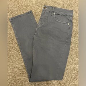 J Crew Factory Men’s Garment-Dyed Slim-Fit 5-Pocket Jeans